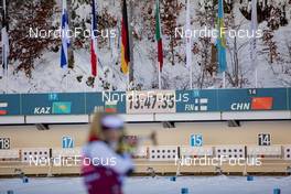 14.12.2021, Annecy-Le Grand Bornand, France (FRA): Feature: Track atmosphere  -  IBU World Cup Biathlon, training, Annecy-Le Grand Bornand (FRA). www.nordicfocus.com. © Manzoni/NordicFocus. Every downloaded picture is fee-liable.