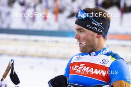 15.12.2021, Annecy-Le Grand Bornand, France (FRA): Antonin Guigonnat (FRA) - IBU World Cup Biathlon, training, Annecy-Le Grand Bornand (FRA). www.nordicfocus.com. © Manzoni/NordicFocus. Every downloaded picture is fee-liable.