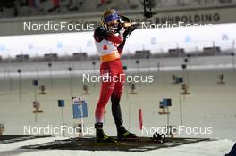 28.12.2021, Ruhpolding, Germany (GER): Lisa Theresa Hauser (AUT) - Biathlon World Team Challenge 2021, Ruhpolding (GER). www.nordicfocus.com © Deubert/NordicFocus. Resale or distribution is prohibited.