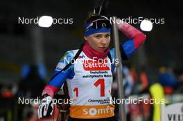28.12.2021, Ruhpolding, Germany (GER): Evgeniia Burtasova (RUS) - Biathlon World Team Challenge 2021, Ruhpolding (GER). www.nordicfocus.com © Deubert/NordicFocus. Resale or distribution is prohibited.