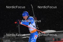 28.12.2021, Ruhpolding, Germany (GER): Lukas Hofer (ITA) - Biathlon World Team Challenge 2021, Ruhpolding (GER). www.nordicfocus.com © Deubert/NordicFocus. Resale or distribution is prohibited.