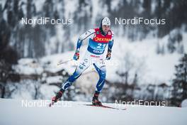 01.01.2021 Val Mustair, Switzerland (SUI): Calle Halfvarsson (SWE) - FIS world cup cross-country, tour de ski, individual sprint, Val Mustair (SUI). www.nordicfocus.com. © Modica/NordicFocus. Every downloaded picture is fee-liable.