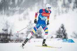 01.01.2021 Val Mustair, Switzerland (SUI): Ireneu Esteve Altimiras (AND) - FIS world cup cross-country, tour de ski, individual sprint, Val Mustair (SUI). www.nordicfocus.com. © Modica/NordicFocus. Every downloaded picture is fee-liable.