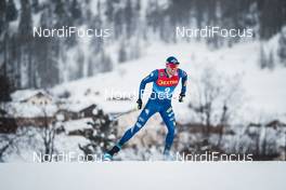01.01.2021 Val Mustair, Switzerland (SUI): Francesco De Fabiani (ITA) - FIS world cup cross-country, tour de ski, individual sprint, Val Mustair (SUI). www.nordicfocus.com. © Modica/NordicFocus. Every downloaded picture is fee-liable.