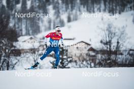 01.01.2021 Val Mustair, Switzerland (SUI): James Clugnet (GBR) - FIS world cup cross-country, tour de ski, individual sprint, Val Mustair (SUI). www.nordicfocus.com. © Modica/NordicFocus. Every downloaded picture is fee-liable.