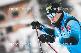 01.01.2021 Val Mustair, Switzerland (SUI): Lucas Chanavat (FRA) - FIS world cup cross-country, tour de ski, individual sprint, Val Mustair (SUI). www.nordicfocus.com. © Modica/NordicFocus. Every downloaded picture is fee-liable.