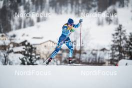 01.01.2021 Val Mustair, Switzerland (SUI): Krista Parmakoski (FIN) - FIS world cup cross-country, tour de ski, individual sprint, Val Mustair (SUI). www.nordicfocus.com. © Modica/NordicFocus. Every downloaded picture is fee-liable.