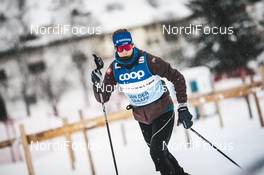 01.01.2021 Val Mustair, Switzerland (SUI): Laurien Van Der Graaff (SUI) - FIS world cup cross-country, tour de ski, individual sprint, Val Mustair (SUI). www.nordicfocus.com. © Modica/NordicFocus. Every downloaded picture is fee-liable.