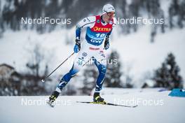 01.01.2021 Val Mustair, Switzerland (SUI): Johan Haeggstroem (SWE) - FIS world cup cross-country, tour de ski, individual sprint, Val Mustair (SUI). www.nordicfocus.com. © Modica/NordicFocus. Every downloaded picture is fee-liable.