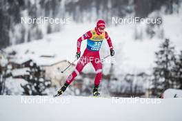 01.01.2021 Val Mustair, Switzerland (SUI): Hristina Matsokina (RUS) - FIS world cup cross-country, tour de ski, individual sprint, Val Mustair (SUI). www.nordicfocus.com. © Modica/NordicFocus. Every downloaded picture is fee-liable.