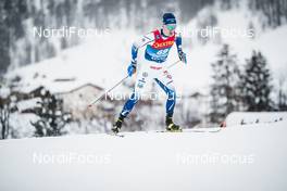 01.01.2021 Val Mustair, Switzerland (SUI): Marcus Ruus (SWE) - FIS world cup cross-country, tour de ski, individual sprint, Val Mustair (SUI). www.nordicfocus.com. © Modica/NordicFocus. Every downloaded picture is fee-liable.