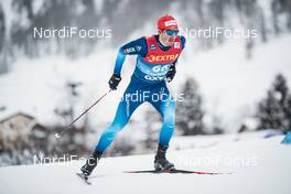 01.01.2021 Val Mustair, Switzerland (SUI): Jonas Baumann (SUI) - FIS world cup cross-country, tour de ski, individual sprint, Val Mustair (SUI). www.nordicfocus.com. © Modica/NordicFocus. Every downloaded picture is fee-liable.