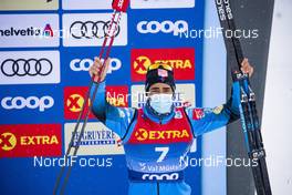01.01.2021 Val Mustair, Switzerland (SUI): Richard Jouve (FRA) - FIS world cup cross-country, tour de ski, individual sprint, Val Mustair (SUI). www.nordicfocus.com. © Modica/NordicFocus. Every downloaded picture is fee-liable.