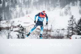 01.01.2021 Val Mustair, Switzerland (SUI): Imanol Rojo (ESP) - FIS world cup cross-country, tour de ski, individual sprint, Val Mustair (SUI). www.nordicfocus.com. © Modica/NordicFocus. Every downloaded picture is fee-liable.