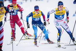 01.01.2021 Val Mustair, Switzerland (SUI): Laurien Van Der Graaff (SUI), Moa Lundgren (SWE), (l-r)  - FIS world cup cross-country, tour de ski, individual sprint, Val Mustair (SUI). www.nordicfocus.com. © Modica/NordicFocus. Every downloaded picture is fee-liable.