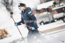 01.01.2021 Val Mustair, Switzerland (SUI): Jessie Diggins (USA) - FIS world cup cross-country, tour de ski, individual sprint, Val Mustair (SUI). www.nordicfocus.com. © Modica/NordicFocus. Every downloaded picture is fee-liable.