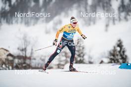 01.01.2021 Val Mustair, Switzerland (SUI): Antonia Fraebel (GER) - FIS world cup cross-country, tour de ski, individual sprint, Val Mustair (SUI). www.nordicfocus.com. © Modica/NordicFocus. Every downloaded picture is fee-liable.