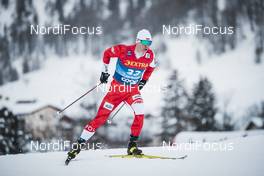 01.01.2021 Val Mustair, Switzerland (SUI): Maciej Starega (POL) - FIS world cup cross-country, tour de ski, individual sprint, Val Mustair (SUI). www.nordicfocus.com. © Modica/NordicFocus. Every downloaded picture is fee-liable.