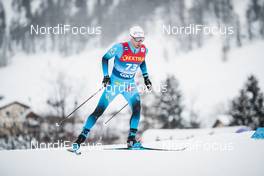 01.01.2021 Val Mustair, Switzerland (SUI): Jean Marc Gaillard (FRA) - FIS world cup cross-country, tour de ski, individual sprint, Val Mustair (SUI). www.nordicfocus.com. © Modica/NordicFocus. Every downloaded picture is fee-liable.