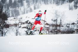 01.01.2021 Val Mustair, Switzerland (SUI): Mateusz Haratyk (POL) - FIS world cup cross-country, tour de ski, individual sprint, Val Mustair (SUI). www.nordicfocus.com. © Modica/NordicFocus. Every downloaded picture is fee-liable.