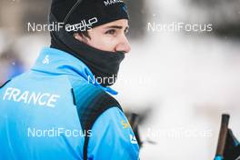 01.01.2021 Val Mustair, Switzerland (SUI): Clement Parisse (FRA) - FIS world cup cross-country, tour de ski, individual sprint, Val Mustair (SUI). www.nordicfocus.com. © Modica/NordicFocus. Every downloaded picture is fee-liable.