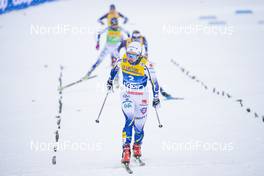 01.01.2021 Val Mustair, Switzerland (SUI): Linn Svahn (SWE) - FIS world cup cross-country, tour de ski, individual sprint, Val Mustair (SUI). www.nordicfocus.com. © Modica/NordicFocus. Every downloaded picture is fee-liable.