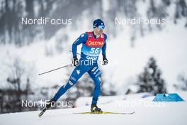 01.01.2021 Val Mustair, Switzerland (SUI): Mirco Bertolina (ITA) - FIS world cup cross-country, tour de ski, individual sprint, Val Mustair (SUI). www.nordicfocus.com. © Modica/NordicFocus. Every downloaded picture is fee-liable.