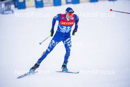 01.01.2021 Val Mustair, Switzerland (SUI): Francesco De Fabiani (ITA) - FIS world cup cross-country, tour de ski, individual sprint, Val Mustair (SUI). www.nordicfocus.com. © Modica/NordicFocus. Every downloaded picture is fee-liable.