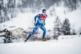 01.01.2021 Val Mustair, Switzerland (SUI): Giandomenico Salvadori (ITA) - FIS world cup cross-country, tour de ski, individual sprint, Val Mustair (SUI). www.nordicfocus.com. © Modica/NordicFocus. Every downloaded picture is fee-liable.