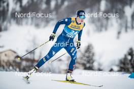 01.01.2021 Val Mustair, Switzerland (SUI): Lucia Scardoni (ITA) - FIS world cup cross-country, tour de ski, individual sprint, Val Mustair (SUI). www.nordicfocus.com. © Modica/NordicFocus. Every downloaded picture is fee-liable.