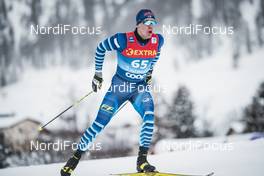 01.01.2021 Val Mustair, Switzerland (SUI): Markus Vuorela (FIN) - FIS world cup cross-country, tour de ski, individual sprint, Val Mustair (SUI). www.nordicfocus.com. © Modica/NordicFocus. Every downloaded picture is fee-liable.