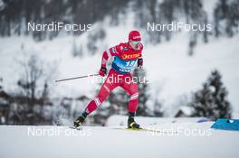 01.01.2021 Val Mustair, Switzerland (SUI): Andrey Melnichenko (RUS) - FIS world cup cross-country, tour de ski, individual sprint, Val Mustair (SUI). www.nordicfocus.com. © Modica/NordicFocus. Every downloaded picture is fee-liable.