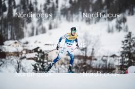 01.01.2021 Val Mustair, Switzerland (SUI): Maja Dahlqvist (SWE) - FIS world cup cross-country, tour de ski, individual sprint, Val Mustair (SUI). www.nordicfocus.com. © Modica/NordicFocus. Every downloaded picture is fee-liable.