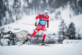 01.01.2021 Val Mustair, Switzerland (SUI): Kamil Bury (POL) - FIS world cup cross-country, tour de ski, individual sprint, Val Mustair (SUI). www.nordicfocus.com. © Modica/NordicFocus. Every downloaded picture is fee-liable.
