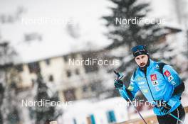 01.01.2021 Val Mustair, Switzerland (SUI): Valentin Chauvin (FRA) - FIS world cup cross-country, tour de ski, individual sprint, Val Mustair (SUI). www.nordicfocus.com. © Modica/NordicFocus. Every downloaded picture is fee-liable.