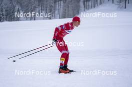 02.01.2021 Val Mustair, Switzerland (SUI): Alexander Bolshunov (RUS) - FIS world cup cross-country, tour de ski, mass men, Val Mustair (SUI). www.nordicfocus.com. © Vianney THIBAUT/NordicFocus. Every downloaded picture is fee-liable.