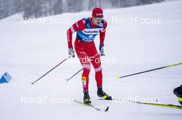 02.01.2021 Val Mustair, Switzerland (SUI): Gleb Retivykh (RUS) - FIS world cup cross-country, tour de ski, mass men, Val Mustair (SUI). www.nordicfocus.com. © Vianney THIBAUT/NordicFocus. Every downloaded picture is fee-liable.