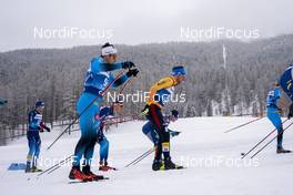 02.01.2021 Val Mustair, Switzerland (SUI): Jonas Dobler (GER) - FIS world cup cross-country, tour de ski, mass men, Val Mustair (SUI). www.nordicfocus.com. © Vianney THIBAUT/NordicFocus. Every downloaded picture is fee-liable.