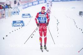 02.01.2021 Val Mustair, Switzerland (SUI): Ivan Yakimushkin (RUS) - FIS world cup cross-country, tour de ski, mass men, Val Mustair (SUI). www.nordicfocus.com. © Modica/NordicFocus. Every downloaded picture is fee-liable.
