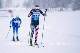 02.01.2021 Val Mustair, Switzerland (SUI): Kevin Bolger (USA) - FIS world cup cross-country, tour de ski, mass men, Val Mustair (SUI). www.nordicfocus.com. © Vianney THIBAUT/NordicFocus. Every downloaded picture is fee-liable.