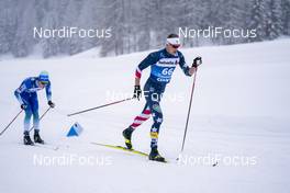 02.01.2021 Val Mustair, Switzerland (SUI): Kevin Bolger (USA) - FIS world cup cross-country, tour de ski, mass men, Val Mustair (SUI). www.nordicfocus.com. © Vianney THIBAUT/NordicFocus. Every downloaded picture is fee-liable.