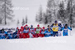 02.01.2021 Val Mustair, Switzerland (SUI): Federico Pellegrino (ITA) - FIS world cup cross-country, tour de ski, mass men, Val Mustair (SUI). www.nordicfocus.com. © Vianney THIBAUT/NordicFocus. Every downloaded picture is fee-liable.