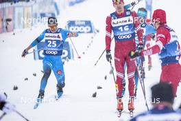 02.01.2021 Val Mustair, Switzerland (SUI): Clement Parisse (FRA) - FIS world cup cross-country, tour de ski, mass men, Val Mustair (SUI). www.nordicfocus.com. © Modica/NordicFocus. Every downloaded picture is fee-liable.