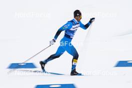 02.01.2021 Val Mustair, Switzerland (SUI): Richard Jouve (FRA) - FIS world cup cross-country, tour de ski, mass men, Val Mustair (SUI). www.nordicfocus.com. © Modica/NordicFocus. Every downloaded picture is fee-liable.
