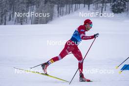 02.01.2021 Val Mustair, Switzerland (SUI): Ilia Semikov (RUS) - FIS world cup cross-country, tour de ski, mass men, Val Mustair (SUI). www.nordicfocus.com. © Vianney THIBAUT/NordicFocus. Every downloaded picture is fee-liable.