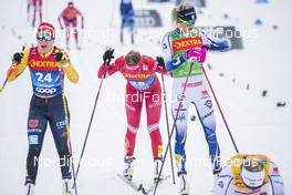 02.01.2021 Val Mustair, Switzerland (SUI): Frida Karlsson (SWE) - FIS world cup cross-country, tour de ski, mass women, Val Mustair (SUI). www.nordicfocus.com. © Modica/NordicFocus. Every downloaded picture is fee-liable.