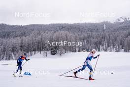 02.01.2021 Val Mustair, Switzerland (SUI): Lucia Scardoni (ITA) - FIS world cup cross-country, tour de ski, mass women, Val Mustair (SUI). www.nordicfocus.com. © Vianney THIBAUT/NordicFocus. Every downloaded picture is fee-liable.