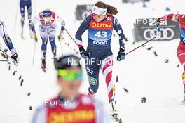 02.01.2021 Val Mustair, Switzerland (SUI): Katharine Ogden (USA) - FIS world cup cross-country, tour de ski, mass women, Val Mustair (SUI). www.nordicfocus.com. © Modica/NordicFocus. Every downloaded picture is fee-liable.