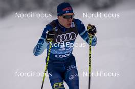 03.01.2021 Val Mustair, Switzerland (SUI): Markus Vuorela (FIN) - FIS world cup cross-country, tour de ski, pursuit men, Val Mustair (SUI). www.nordicfocus.com. © Vianney THIBAUT/NordicFocus. Every downloaded picture is fee-liable.