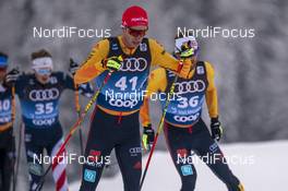 03.01.2021 Val Mustair, Switzerland (SUI): Florian Notz (GER) - FIS world cup cross-country, tour de ski, pursuit men, Val Mustair (SUI). www.nordicfocus.com. © Vianney THIBAUT/NordicFocus. Every downloaded picture is fee-liable.